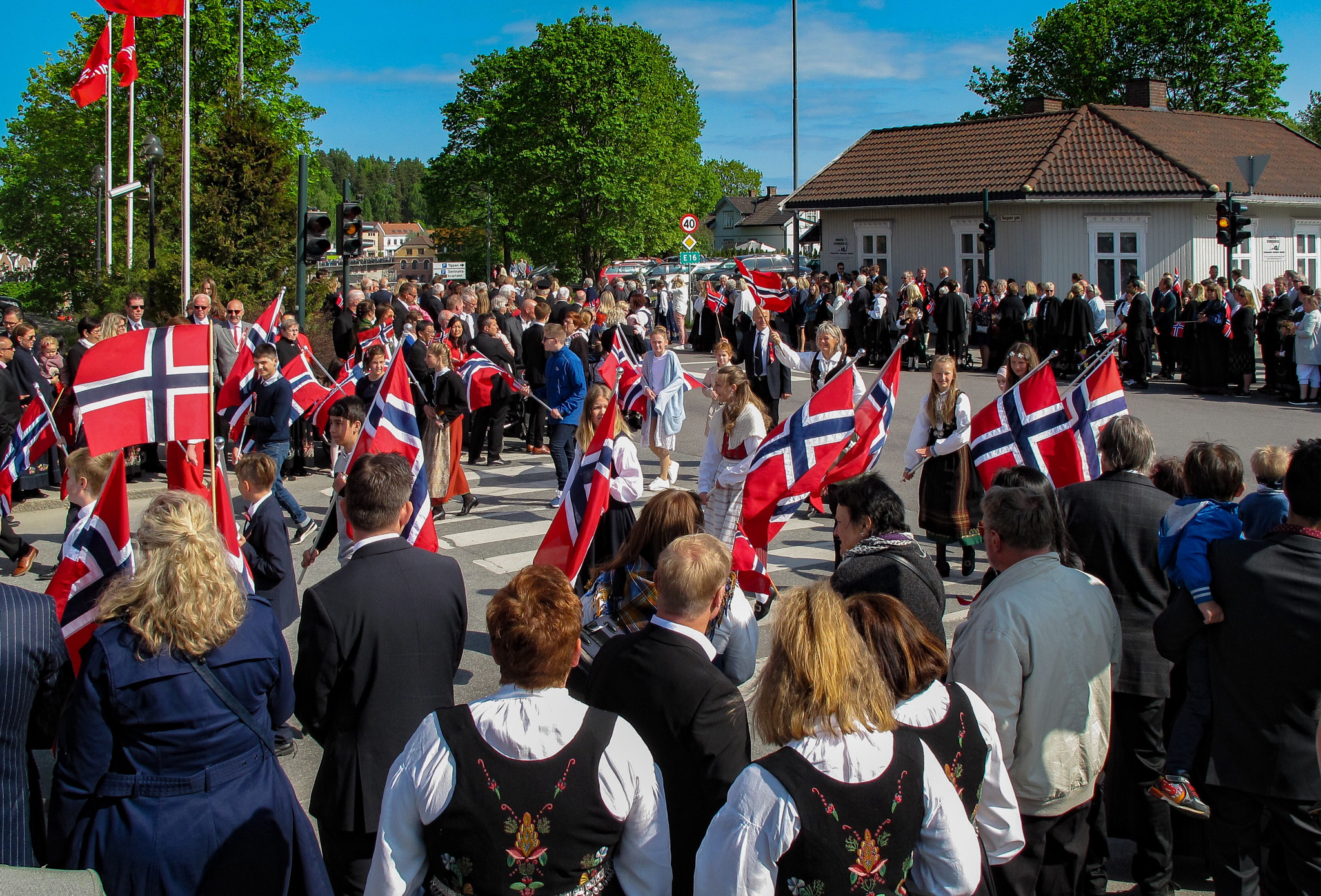 Canon PowerShot G10 sample photo. Nations day 
norway  photography