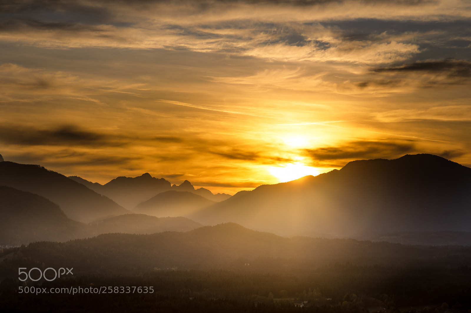 Canon EOS 5D Mark IV sample photo. Mountain silhouettes at sunset photography