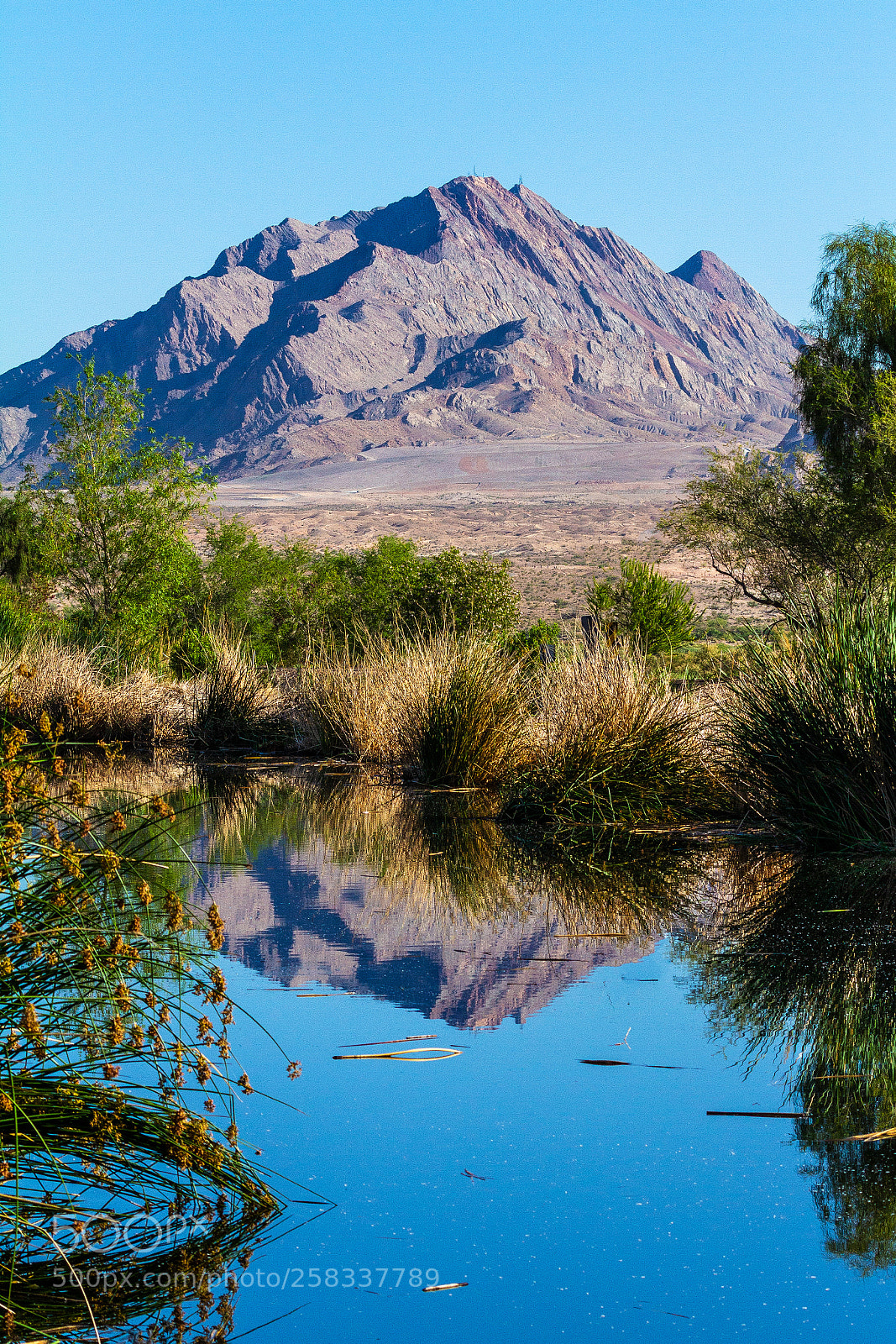 Canon EOS 7D sample photo. Frenchman mountain reflection photography