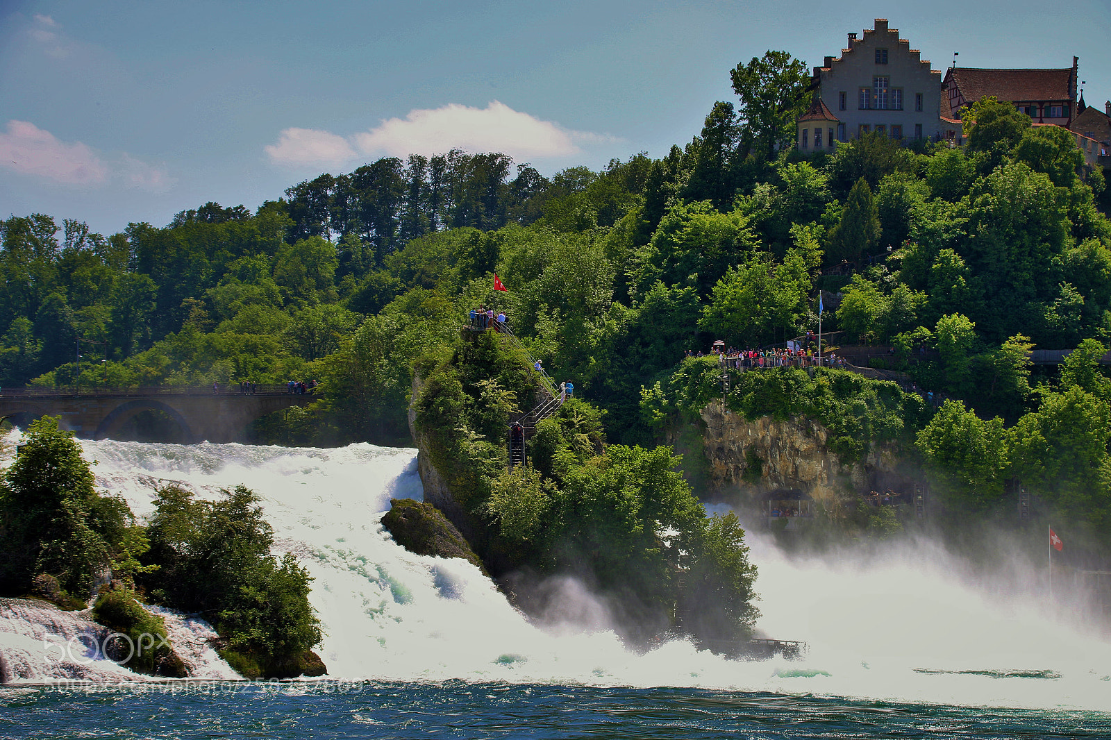 Canon EOS 7D Mark II sample photo. The rhine falls (switzerland) photography