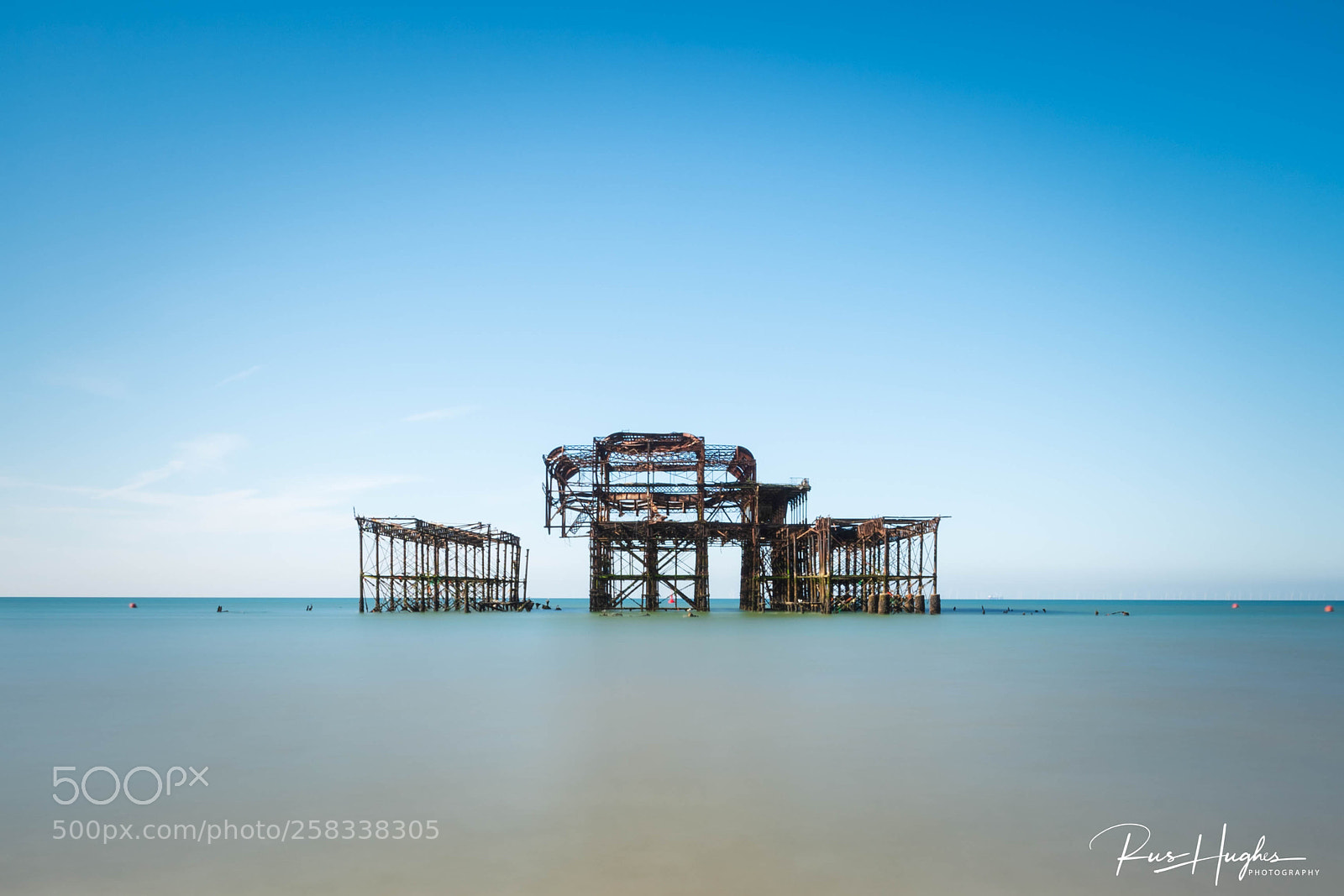 Sony a7R III sample photo. Brighton west pier photography