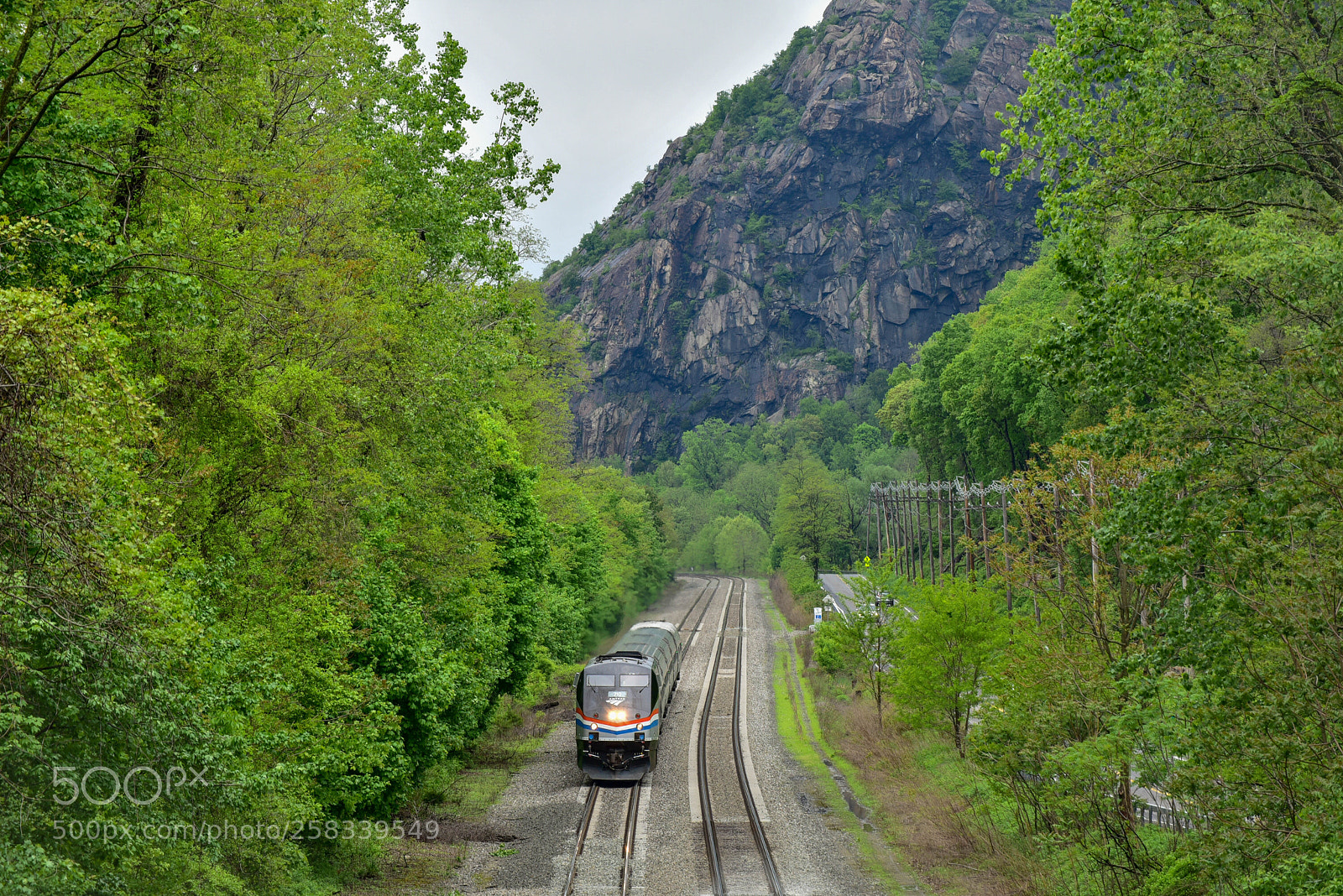 Nikon D750 sample photo. Amtrak through the hudson photography