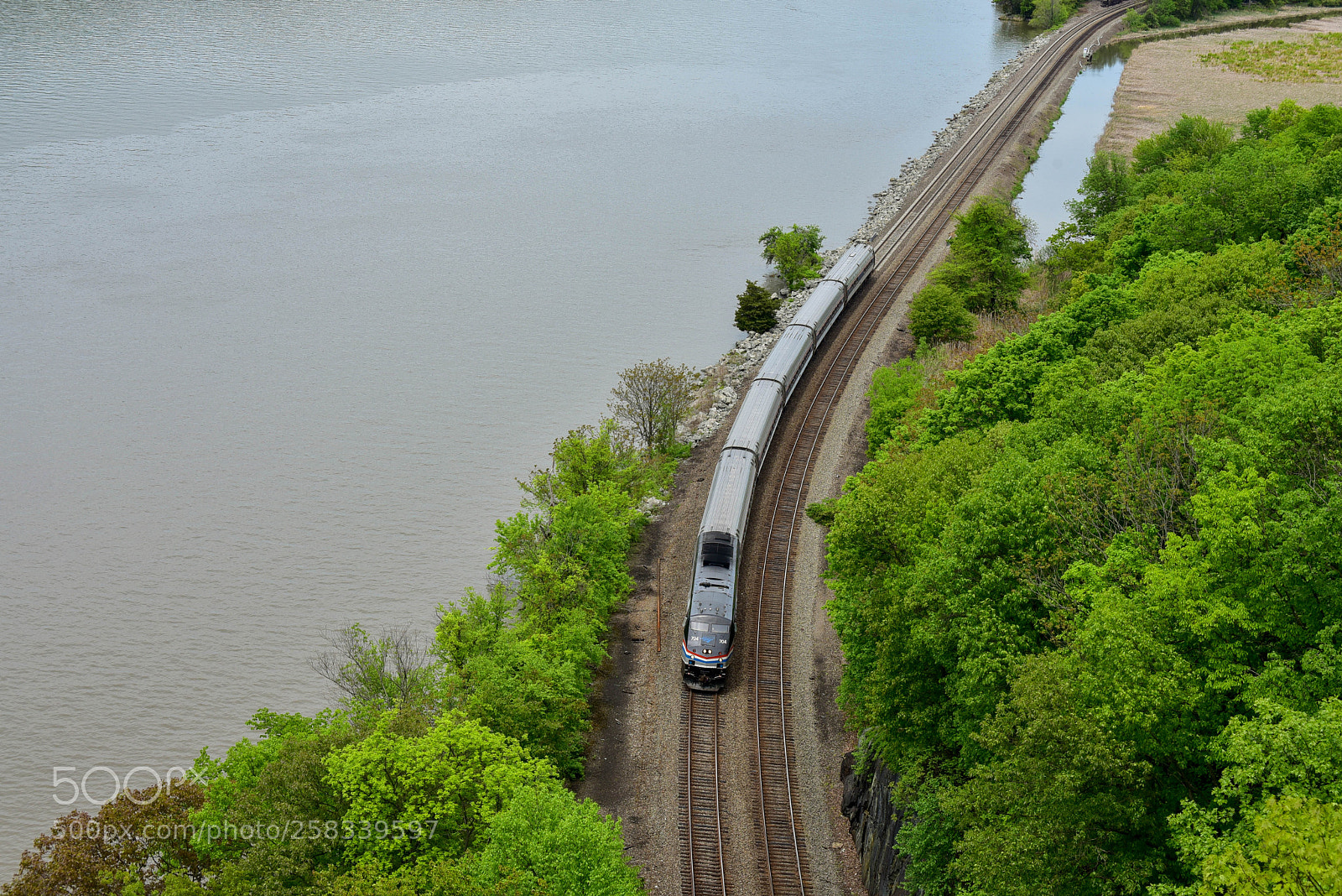 Nikon D750 sample photo. Amtrak moving along the photography