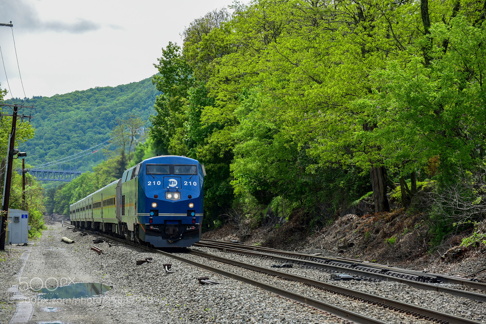 Nikon D750 sample photo. Metro north passing through photography