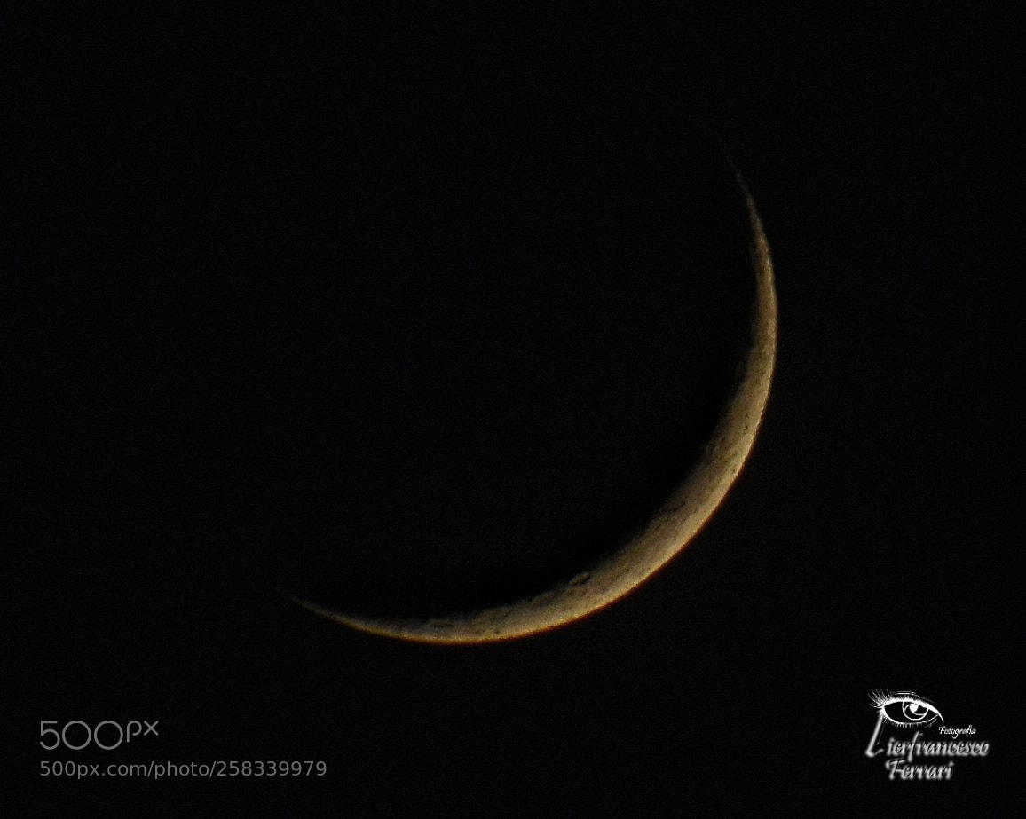 Nikon D7200 sample photo. Poco fa la luna photography