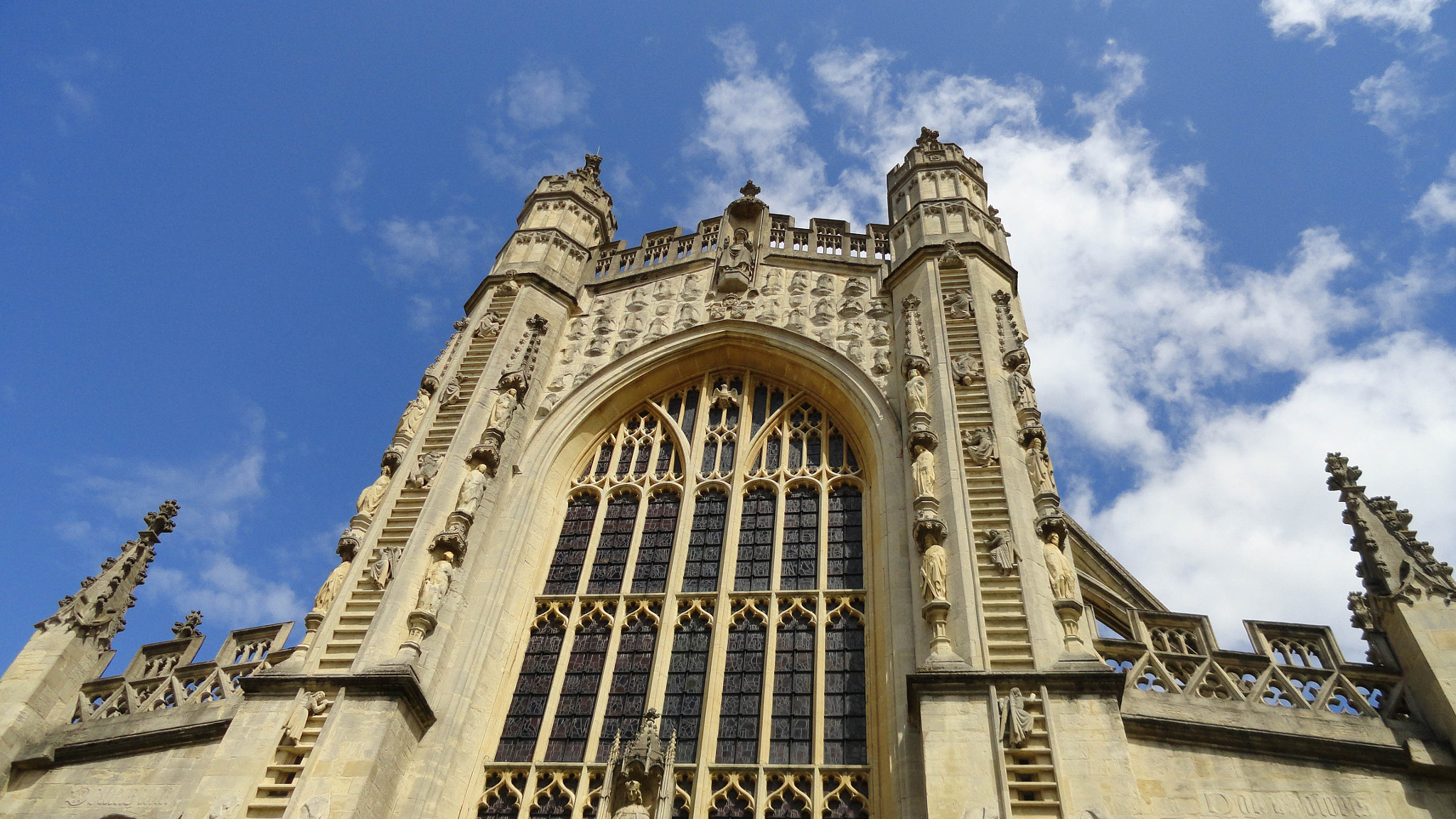 Sony Cyber-shot DSC-H70 sample photo. Bath abbey photography