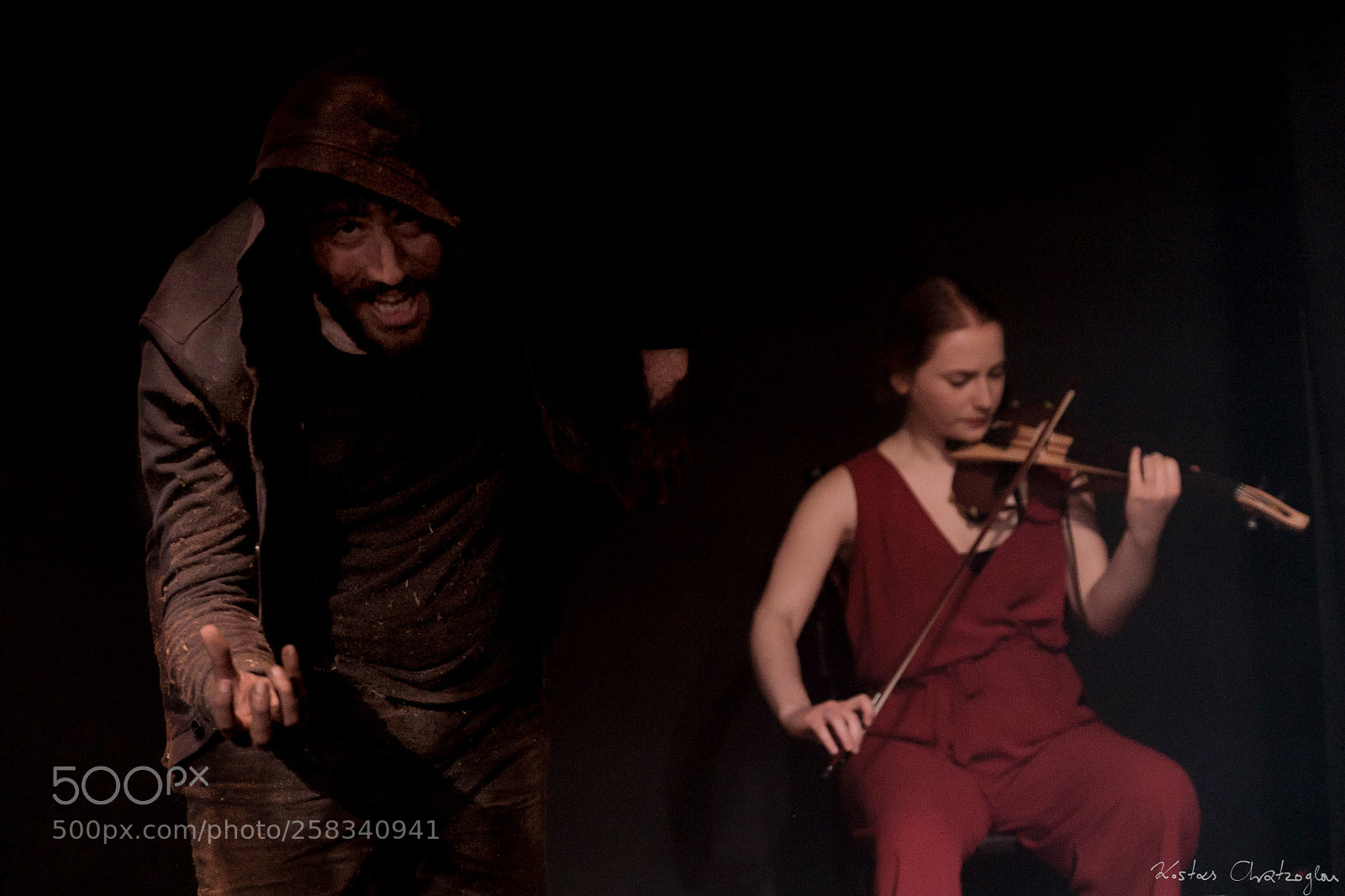 Fujifilm X-T10 sample photo. Death and the violin photography