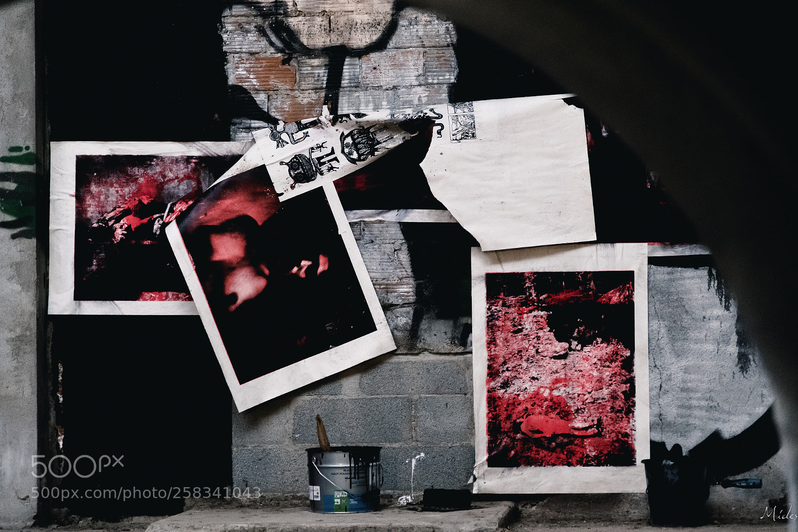 Nikon D7500 sample photo. Red papers photography