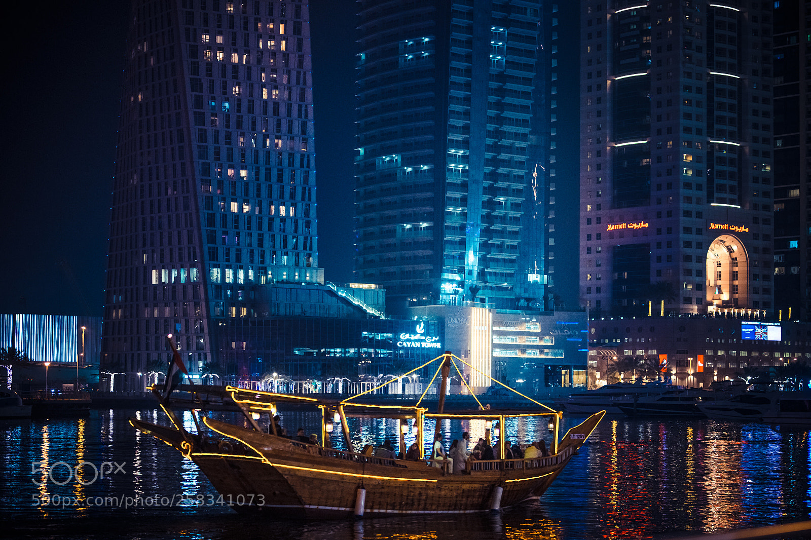 Canon EOS 6D sample photo. Blue & gold night photography