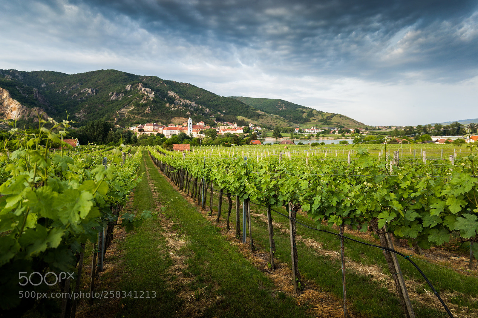 Canon EOS 6D sample photo. View of durnstein through photography