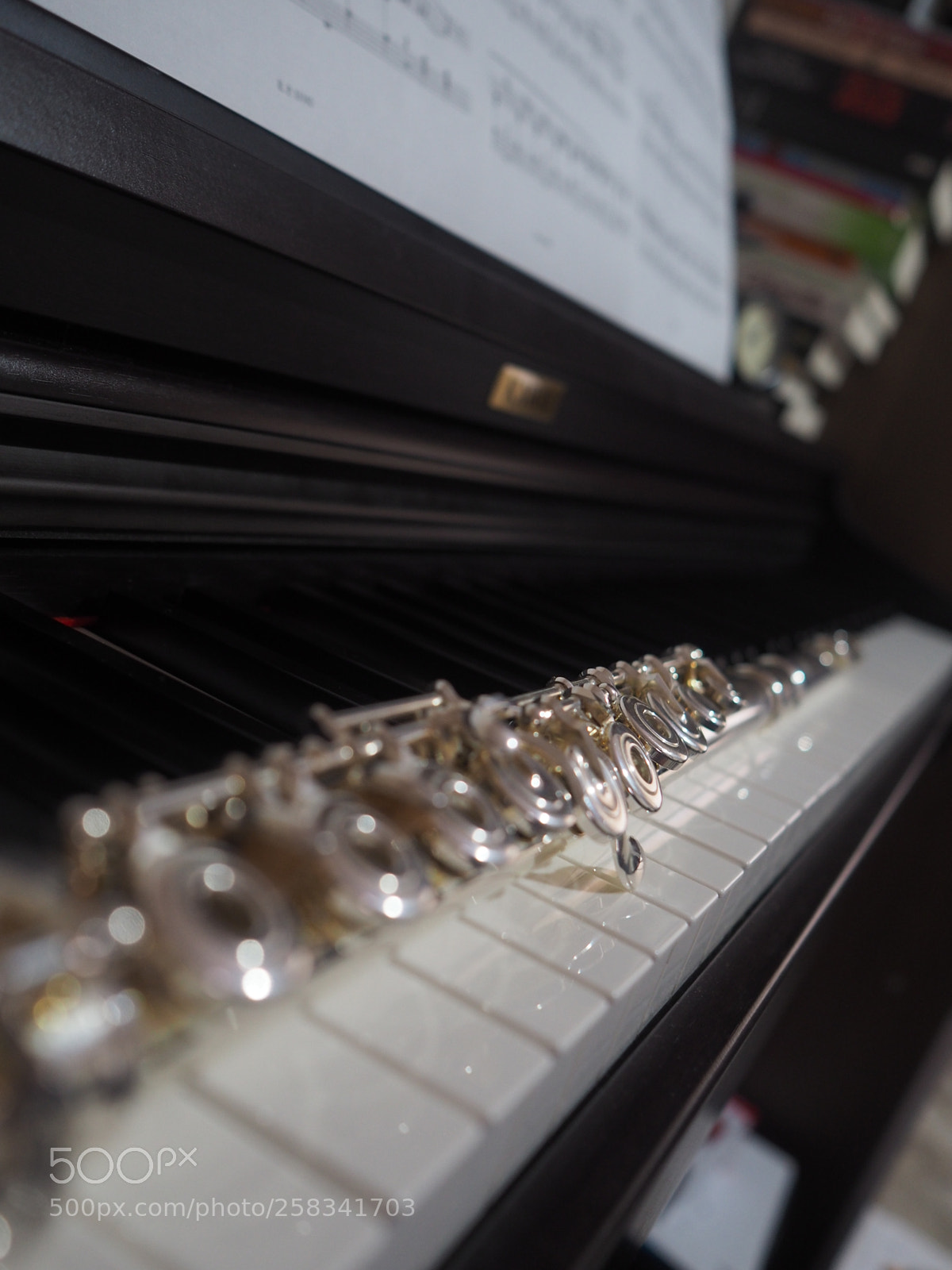 Olympus OM-D E-M10 II sample photo. Flute&piano photography
