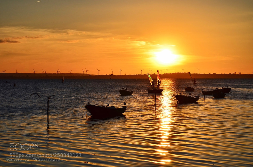 Nikon D5100 sample photo. Seaside sunset... photography