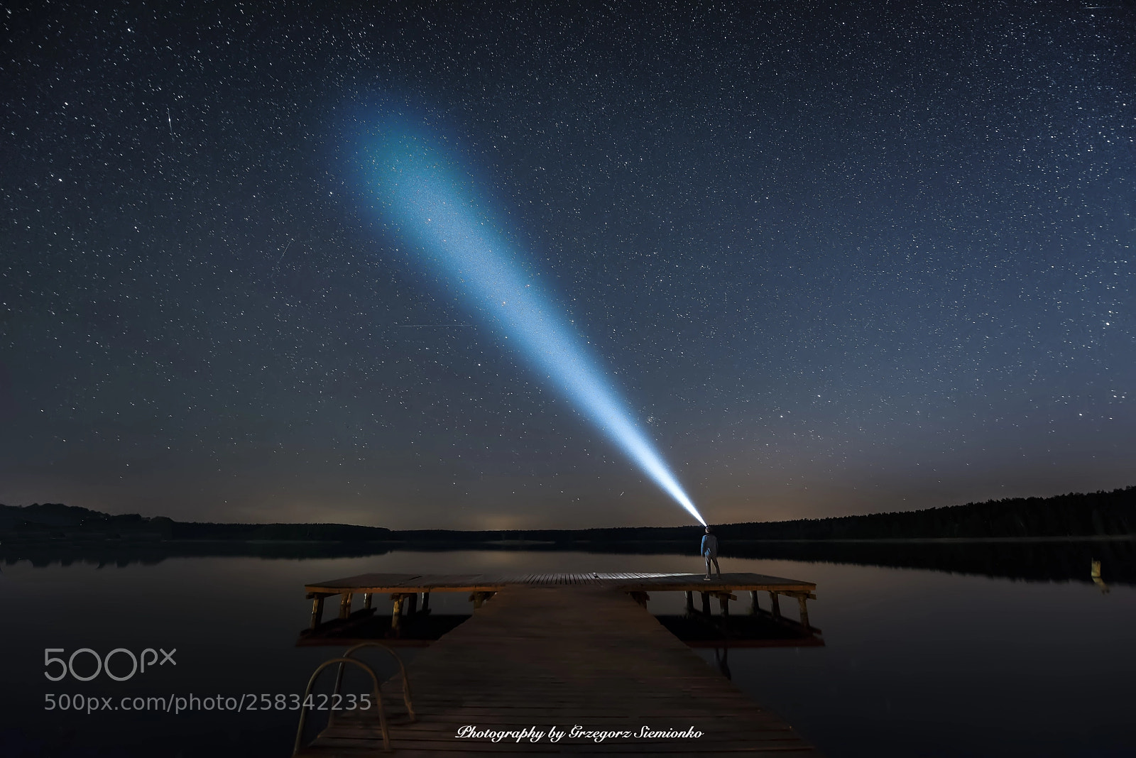 Nikon D810 sample photo. Lake at night photography