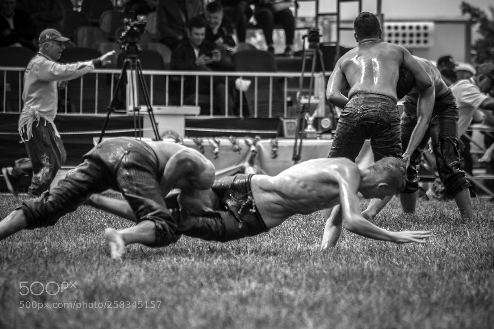 Canon EOS 600D (Rebel EOS T3i / EOS Kiss X5) sample photo. Greasy wrestling photography