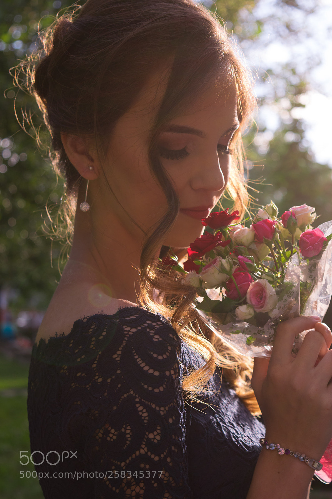 Nikon D3300 sample photo. Sunset bouquet photography