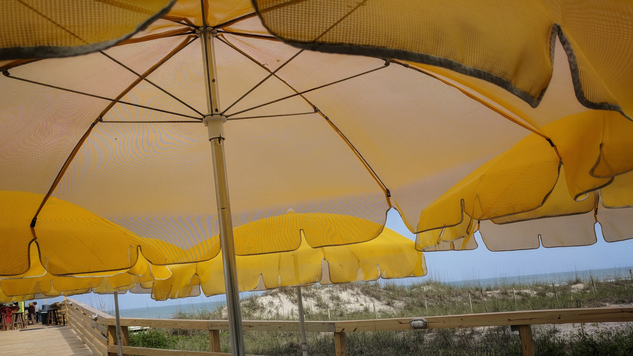 Google Pixel XL sample photo. Under the umbrella photography