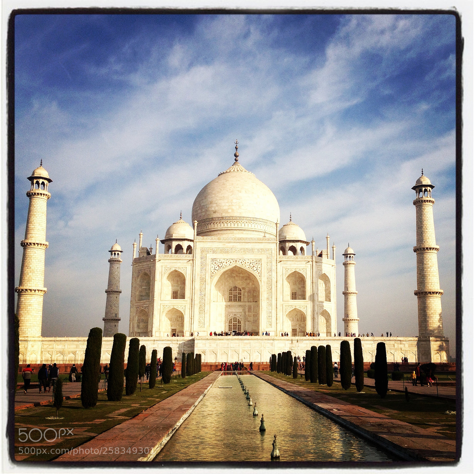 Apple iPhone 4S sample photo. Majestic taj mahal photography