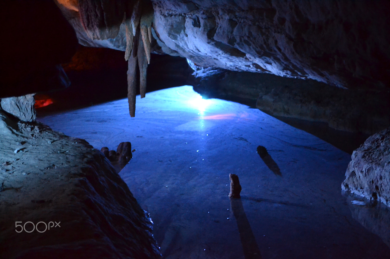 Nikon D3100 sample photo. Cave photography