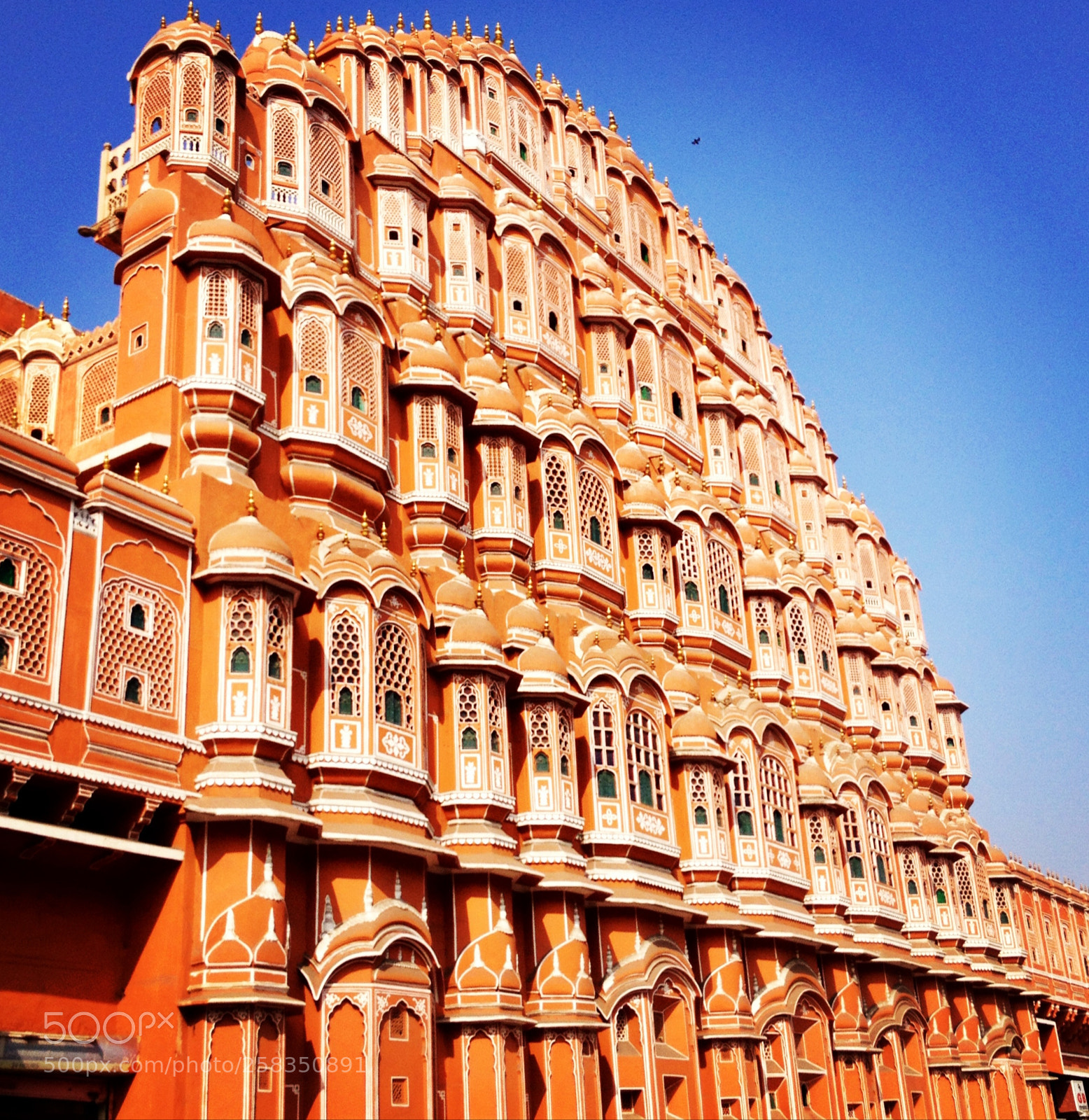 Apple iPhone 4S sample photo. Hawa mahal - jaipur photography