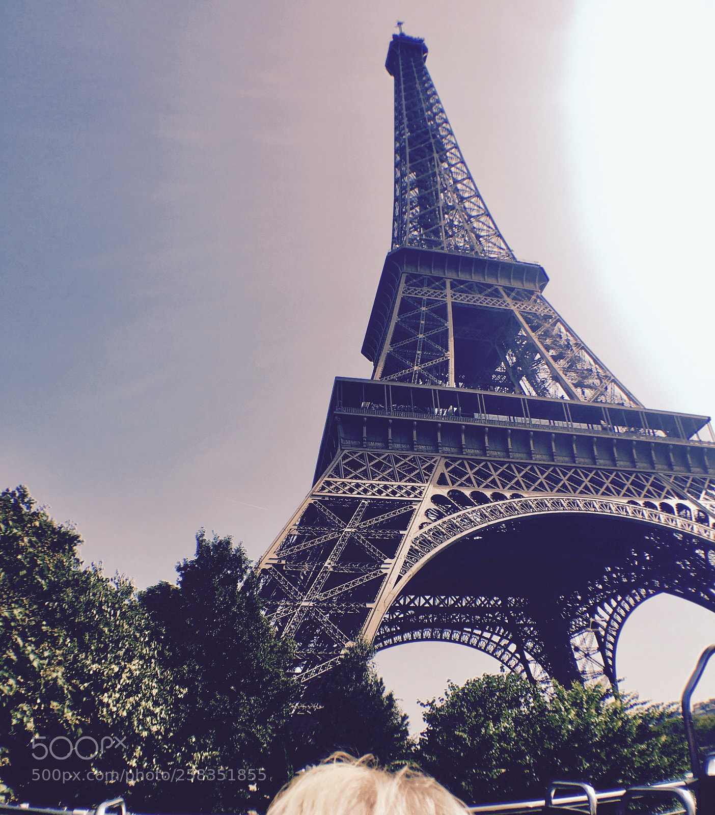 Apple iPhone 6s sample photo. Eiffel tower from below photography