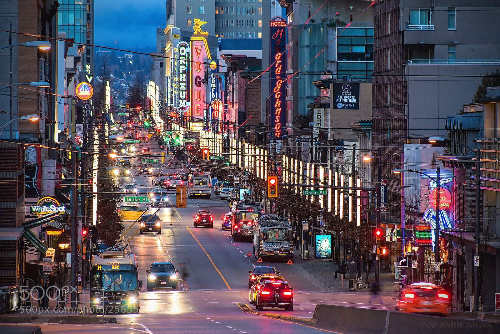 Canon EOS 70D sample photo. Electric avenue  vancouver bc photography