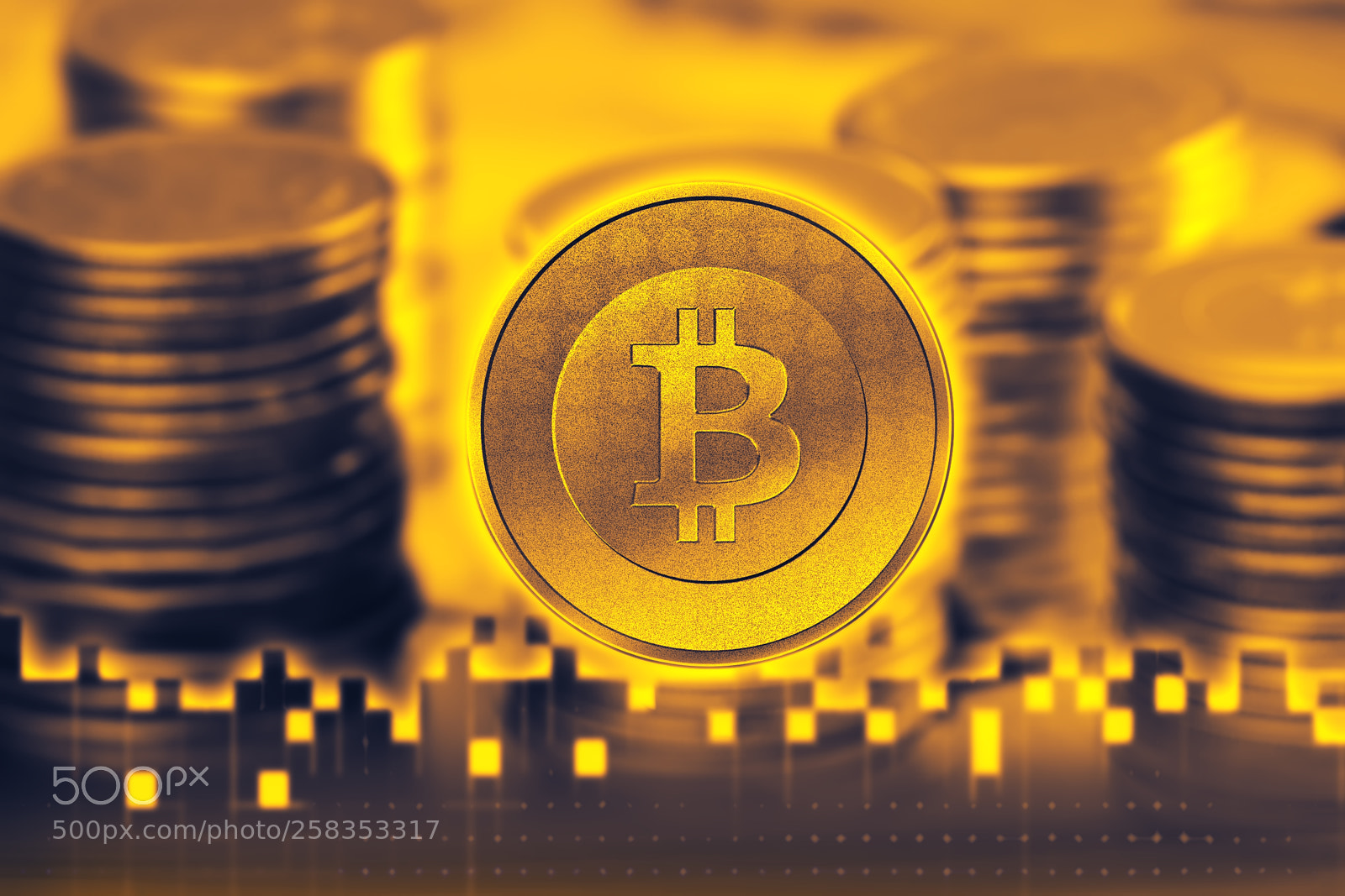 Canon EOS 5D Mark IV sample photo. Bitcoin sign icon for photography