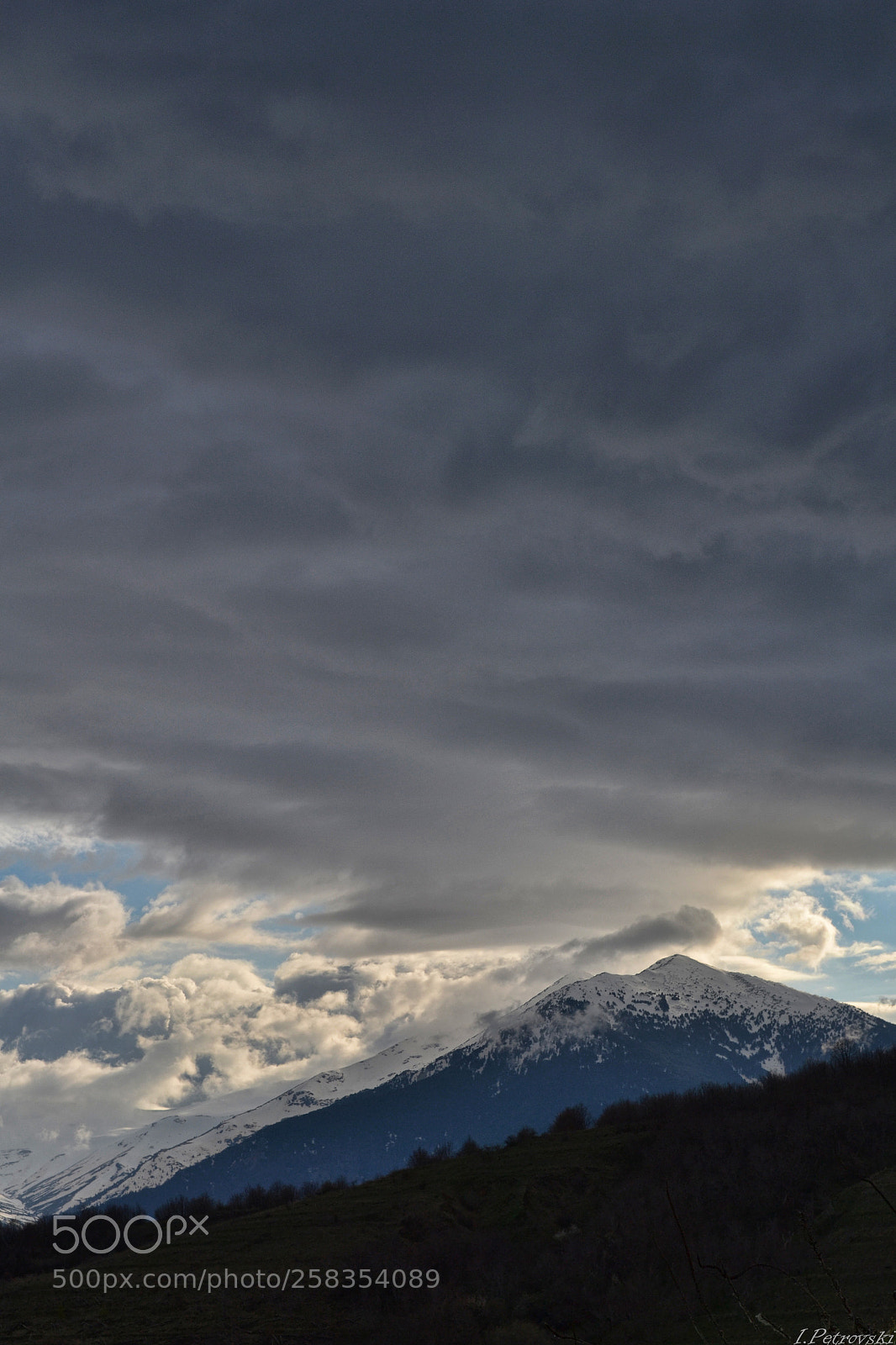 Nikon D3100 sample photo. Dramatic mounatin photography
