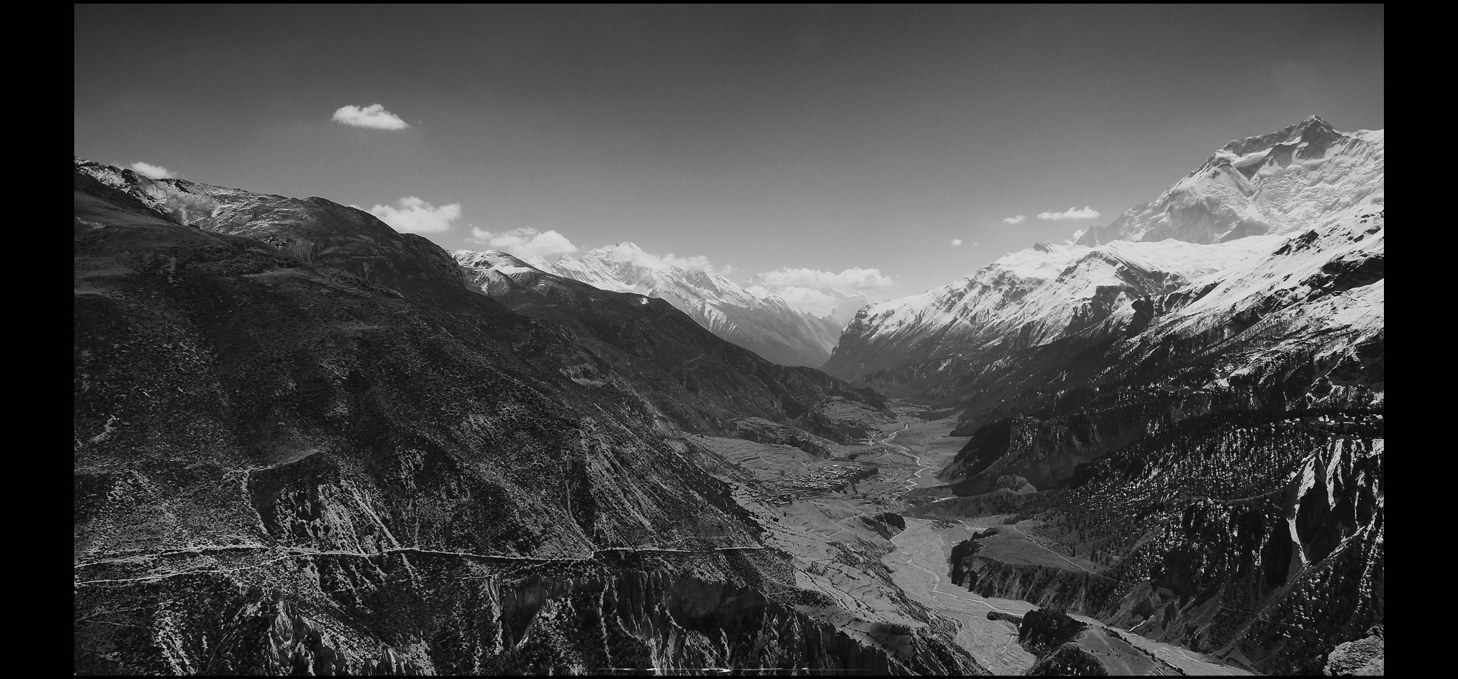 Sony Alpha DSLR-A900 sample photo. Annapurna manang 4200m photography