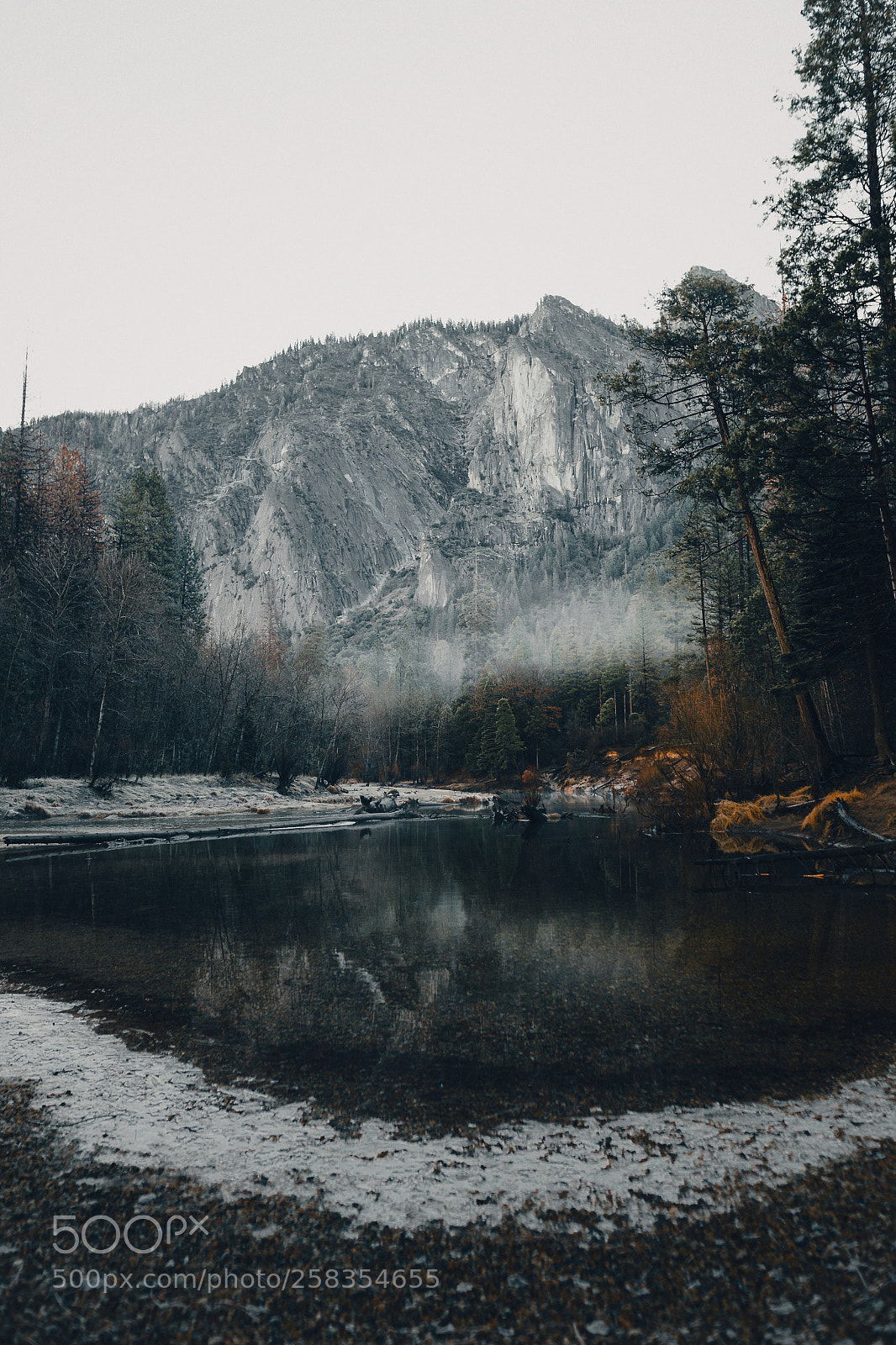 Canon EOS 6D sample photo. Ice on the merced photography