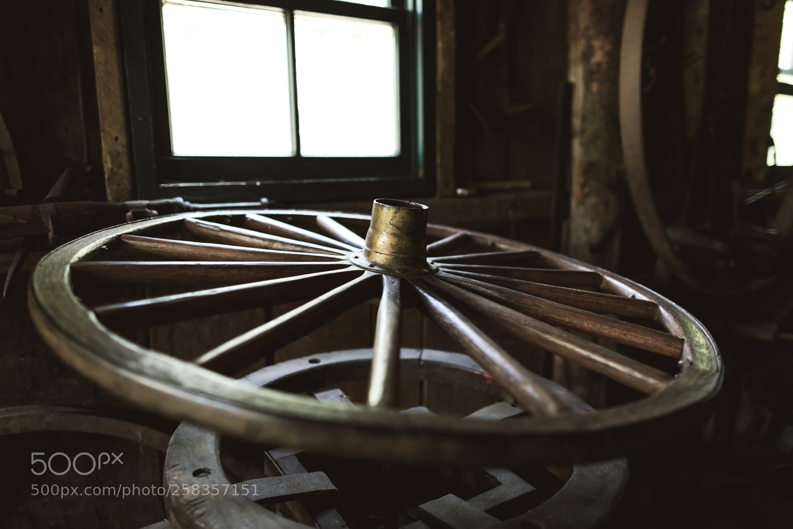 Canon EOS 5D Mark IV sample photo. Old wooden wheel of photography