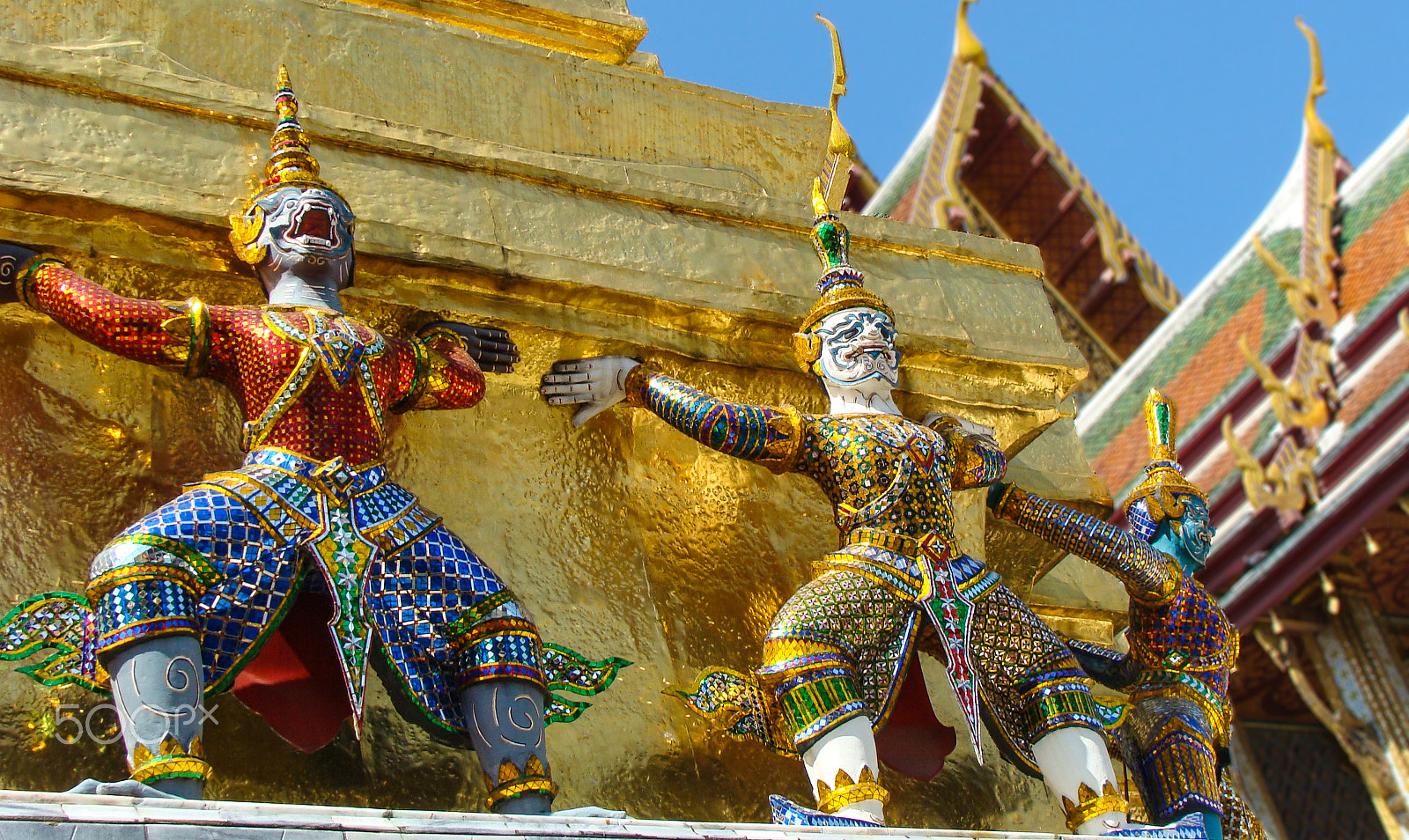 Sony DSC-H3 sample photo. Wat phra kaew, bangkok photography