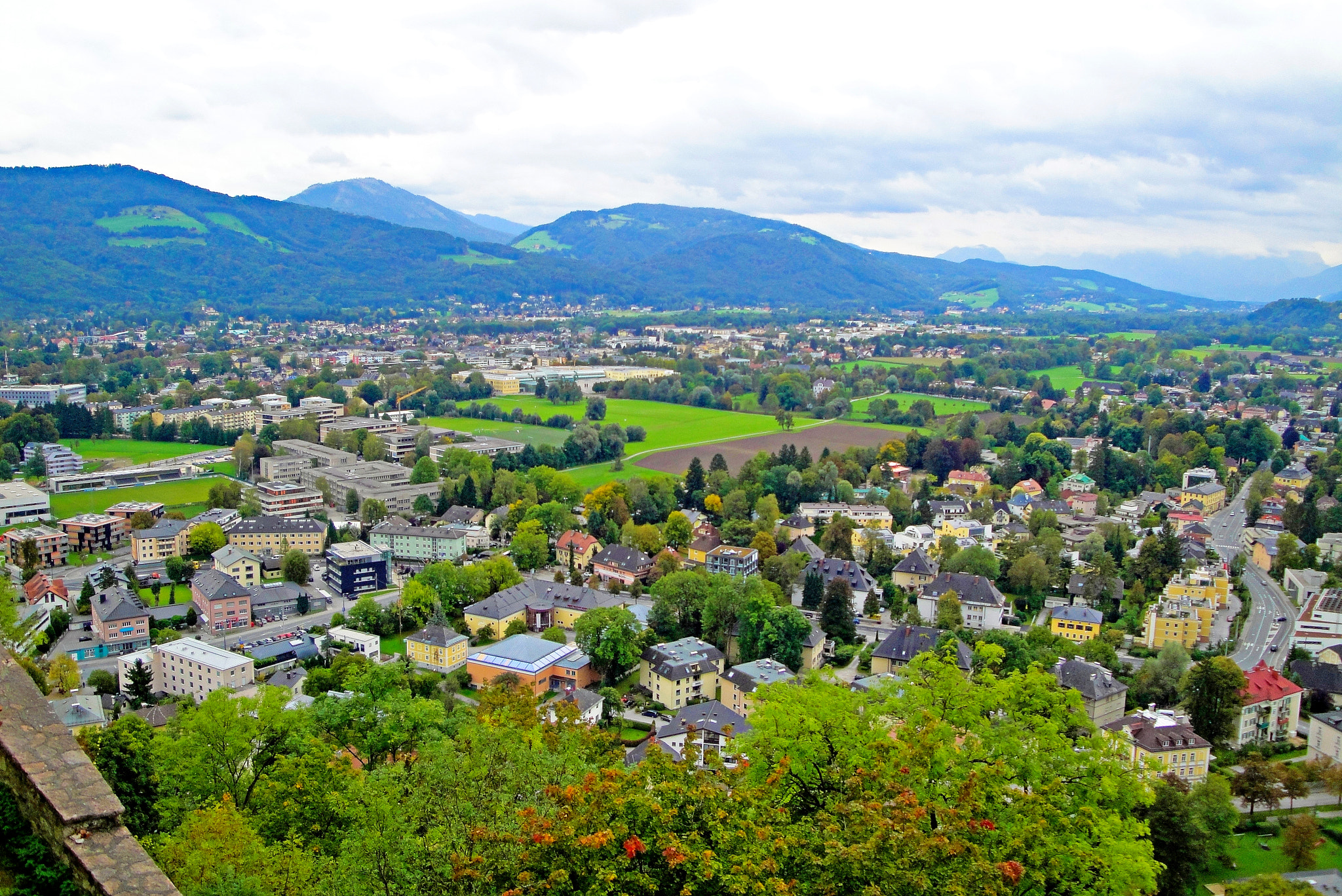 Sony Cyber-shot DSC-W290 sample photo. View from festung hohensalzburg 3 photography