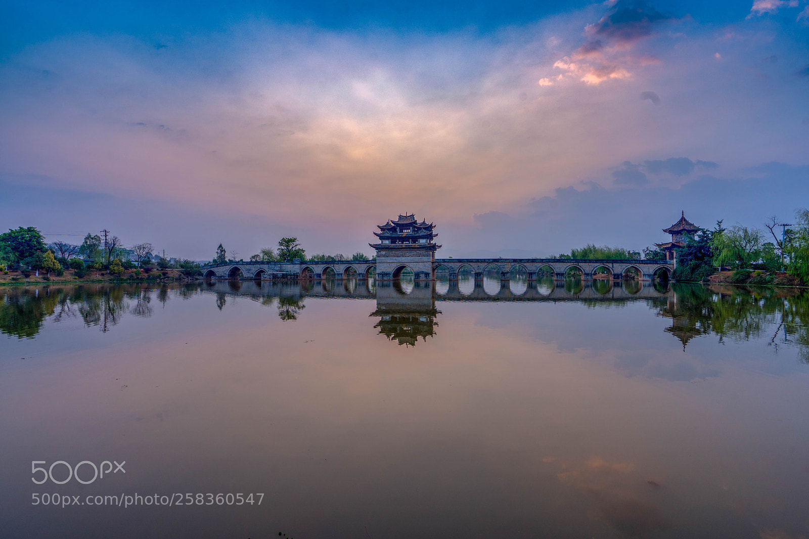 Sony a7 II sample photo. The ancient bridge photography