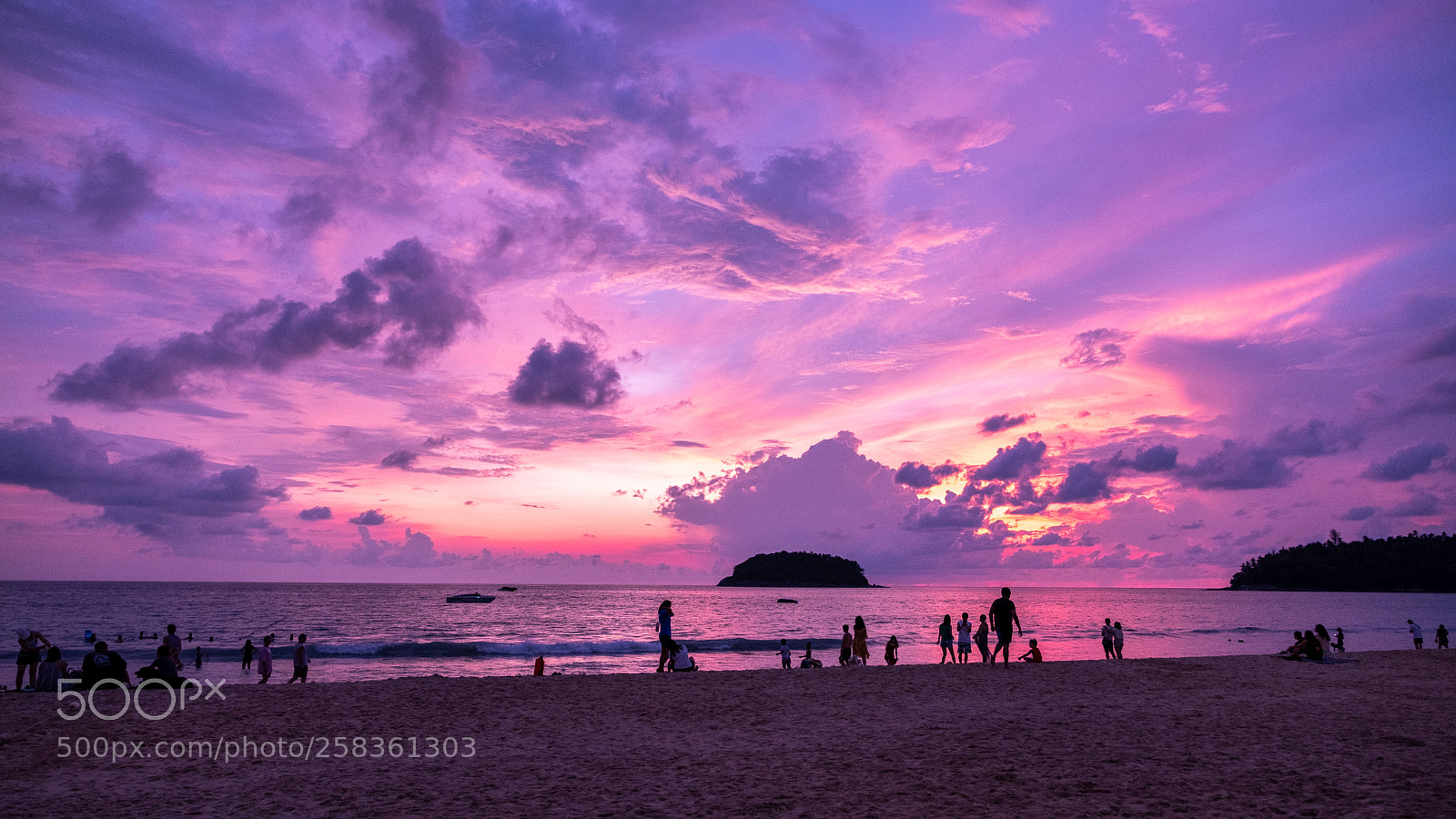 Fujifilm X-T2 sample photo. Phuket island sunset photography