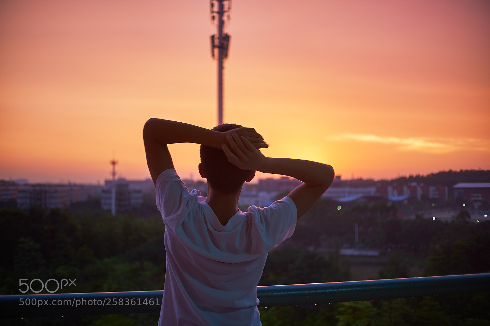Fujifilm X-Pro1 sample photo. The sunset after heavy photography