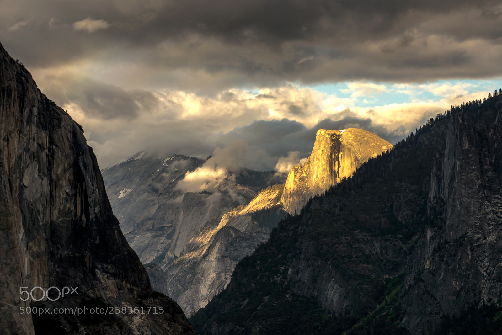 Nikon D810 sample photo. Half dome photography
