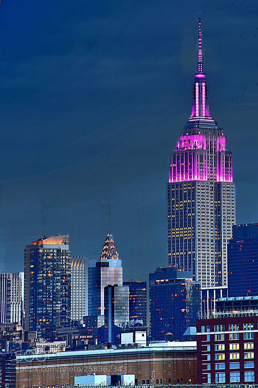 Nikon D3400 sample photo. Empire state photography