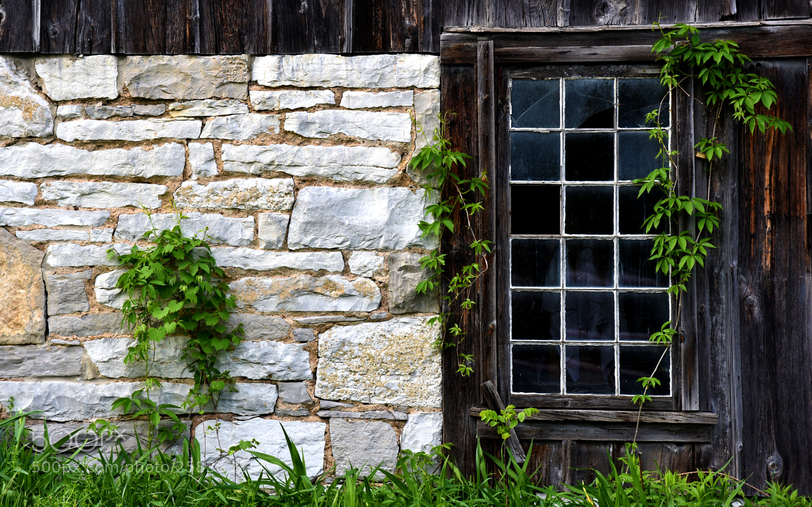 Nikon D750 sample photo. The barn window photography