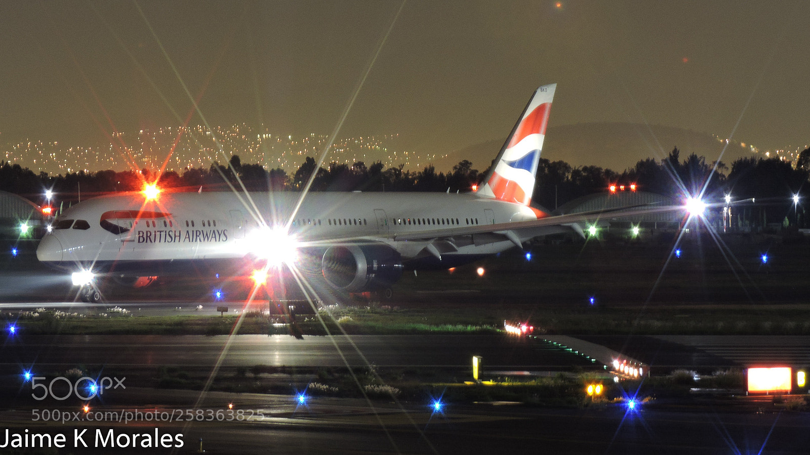 Nikon Coolpix P600 sample photo. British airways b787-9 photography