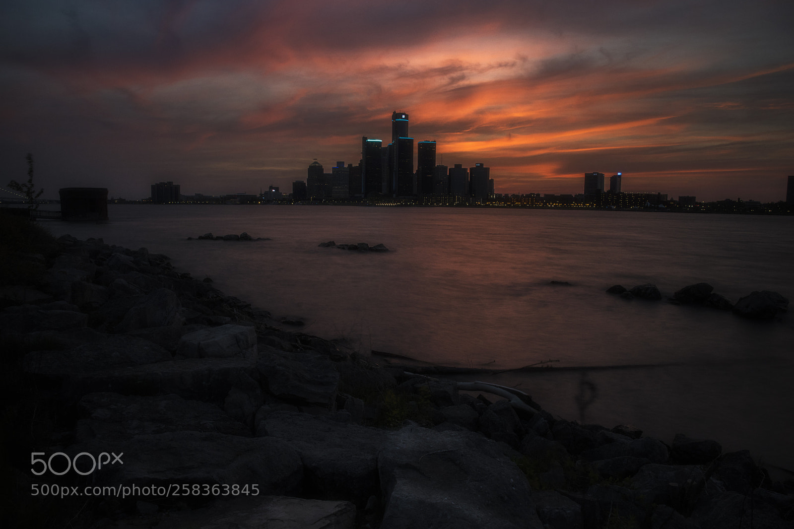 Nikon D500 sample photo. Sky fire. windsor, on. photography