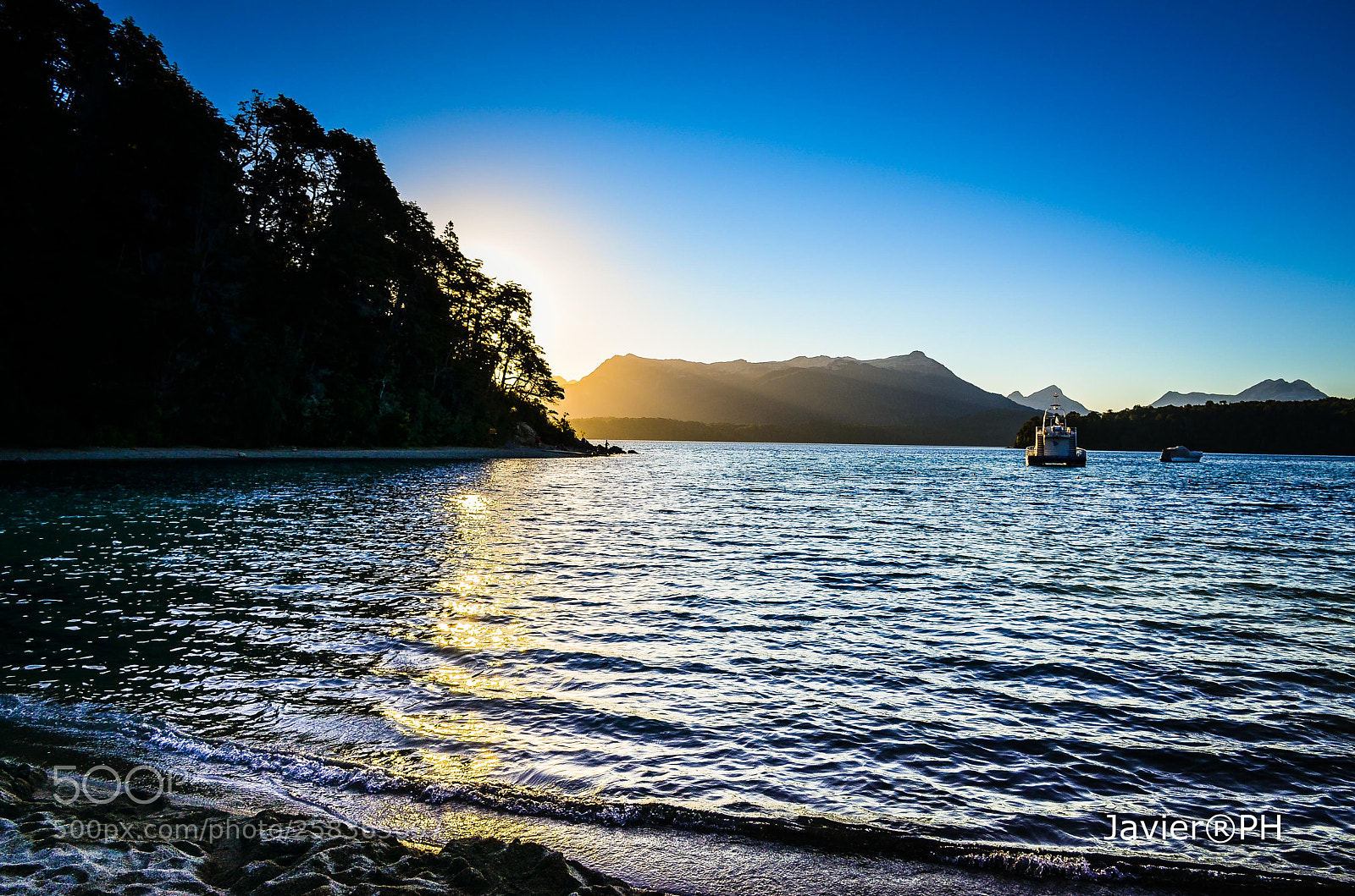 Nikon D5100 sample photo. Sunset over the lake photography