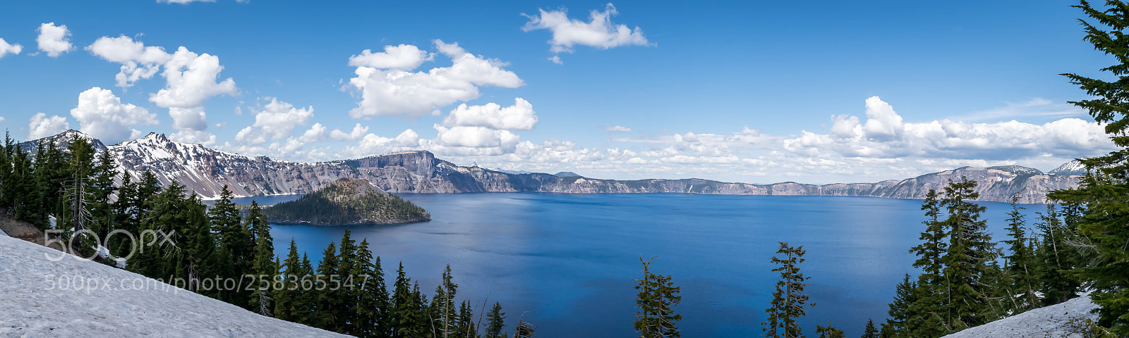 Nikon D3300 sample photo. Crater lake panorama photography