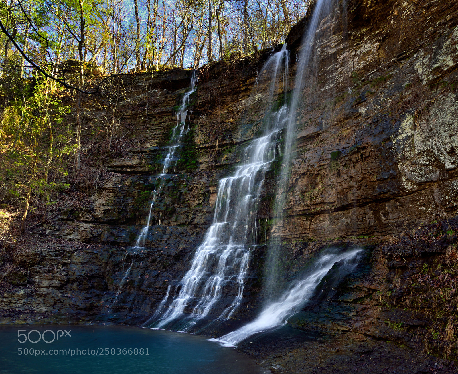 Nikon D800E sample photo. Triple falls photography