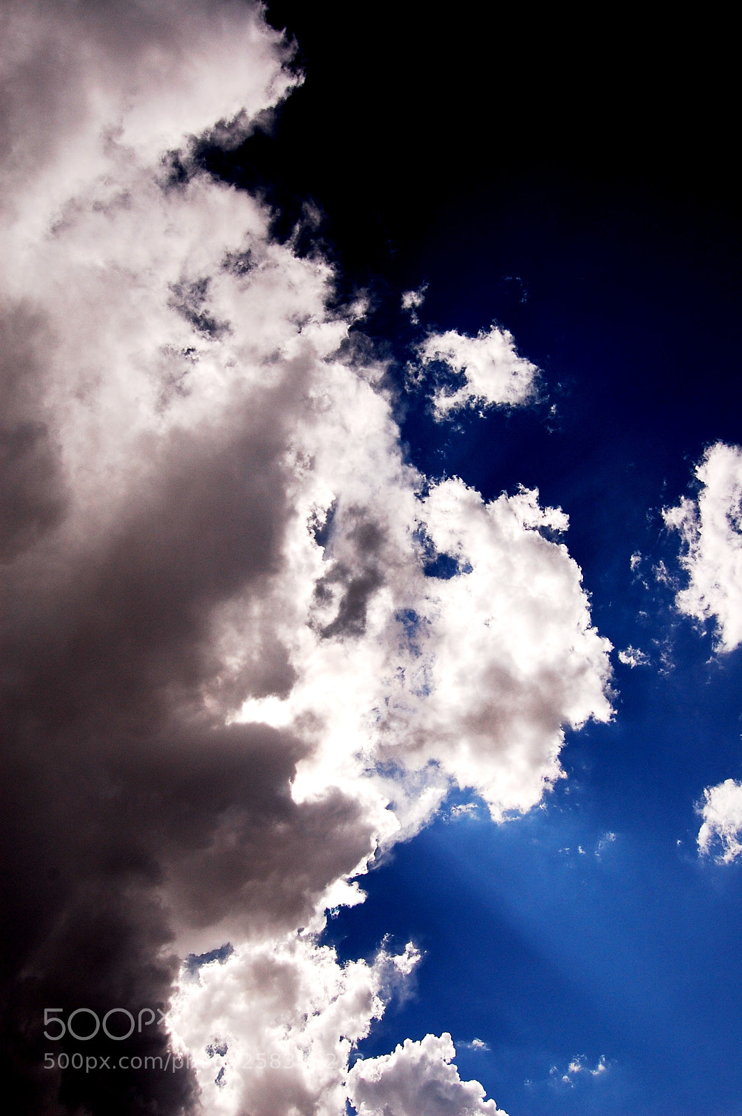 Nikon D40 sample photo. Clouds photography