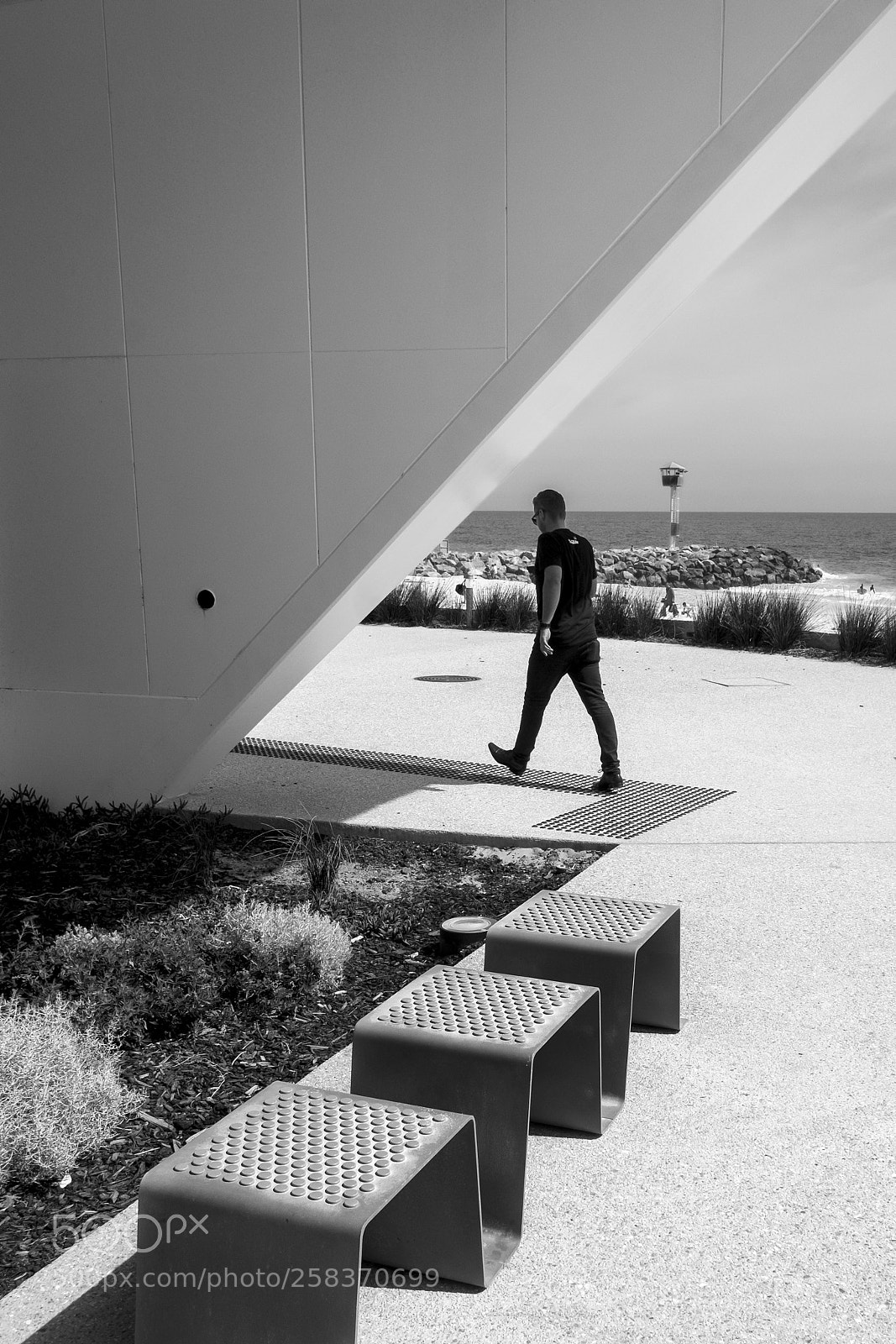 Fujifilm X-Pro1 sample photo. City beach photography