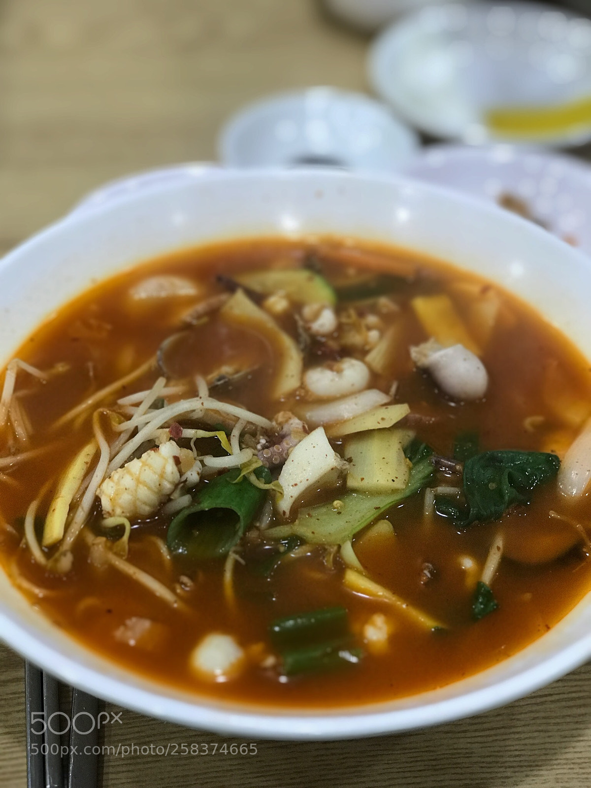 Apple iPhone 7 Plus sample photo. Korean super hot spicy photography