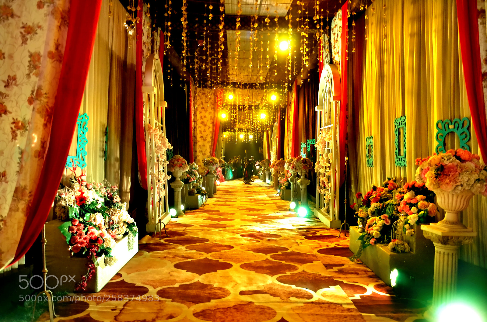 Nikon D7000 sample photo. Decorating a tent for photography