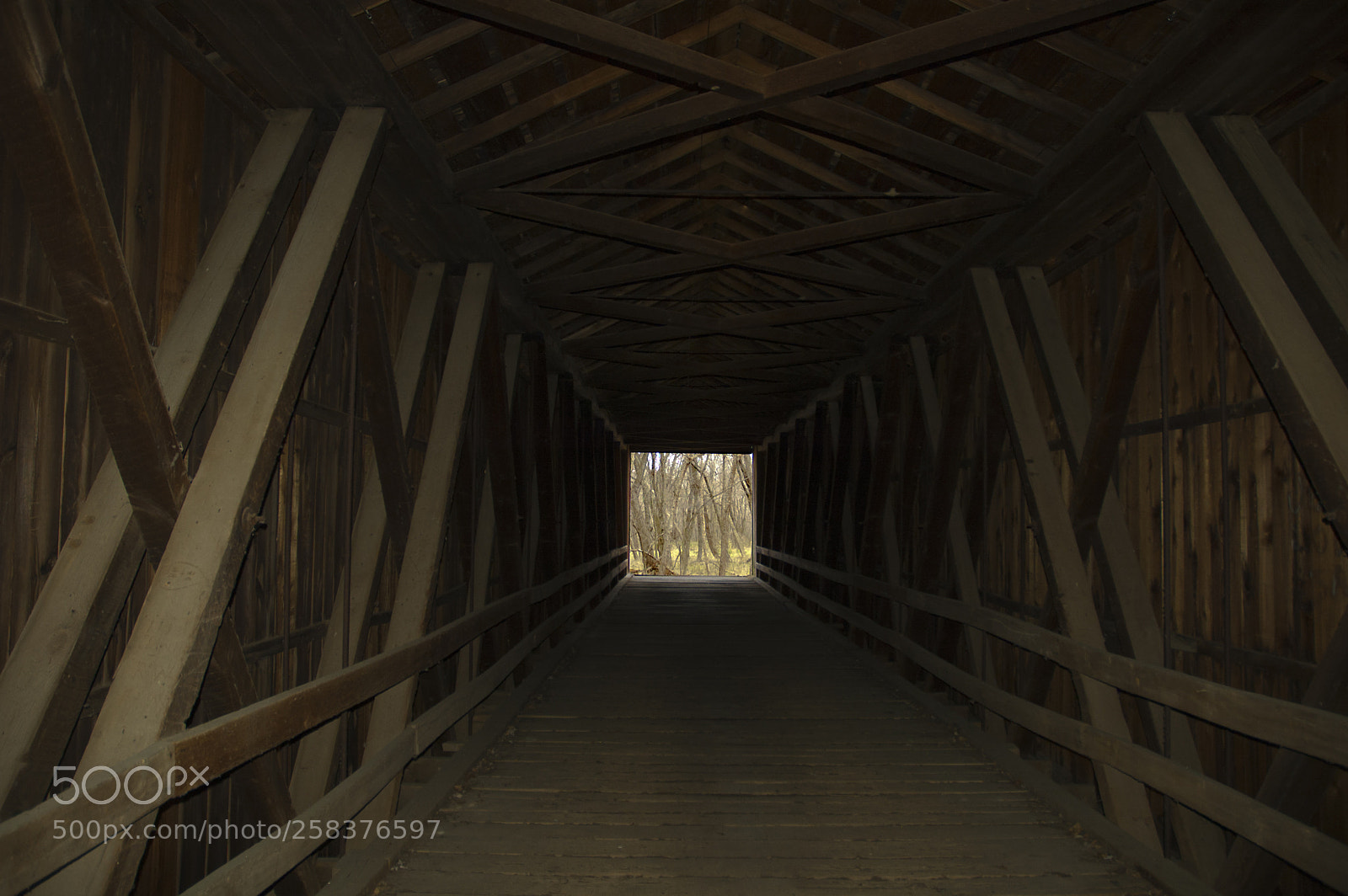 Nikon D70 sample photo. Locust creek covered bridge photography