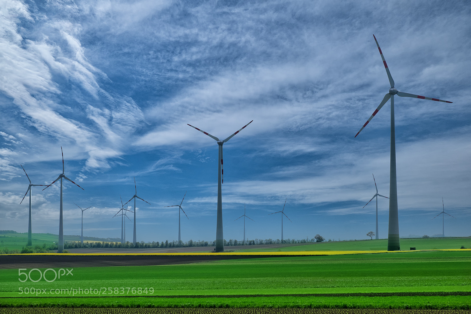 Fujifilm X-T2 sample photo. Wind power photography