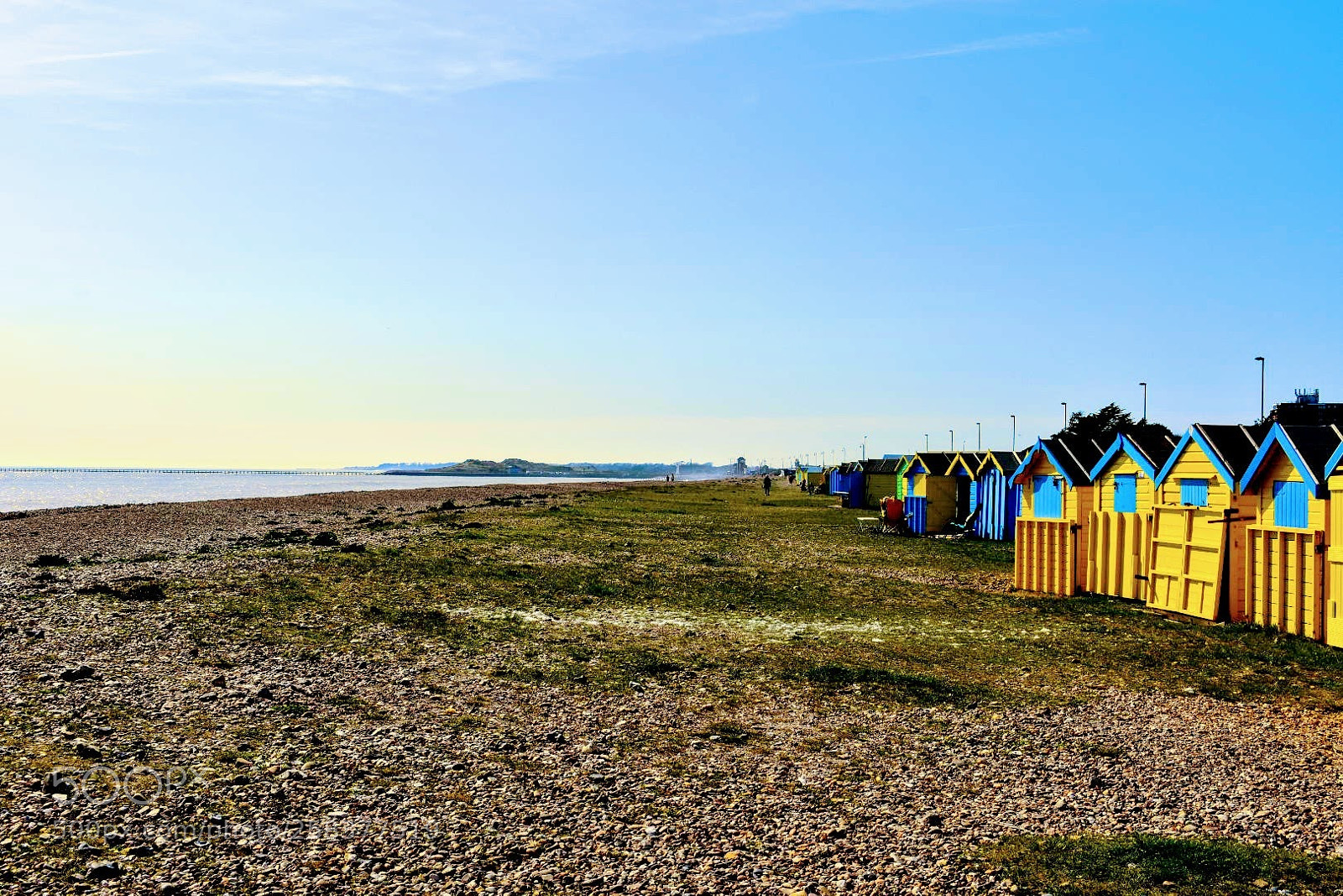 Nikon D3400 sample photo. Colourful beach huts photography